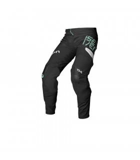 SEVEN RIVAL RAMPART YOUTH PANTS (BLACK/MINT)