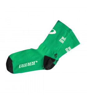 NINER PEDAL DAMN IT GREEN SOCKS (SIZE: S)