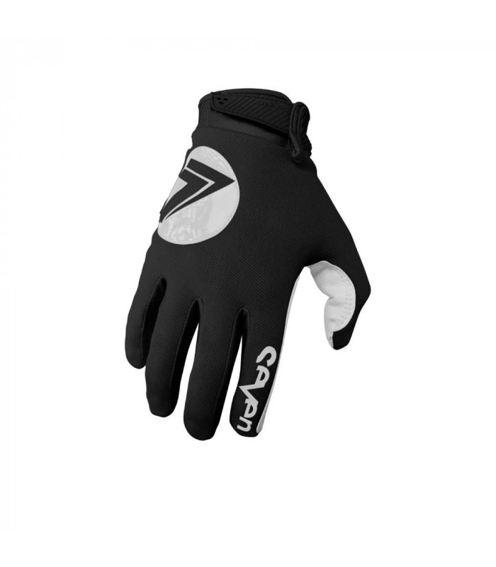 GUANTES SEVEN ANNEX 7 DOT INFANTILES (NEGRO)