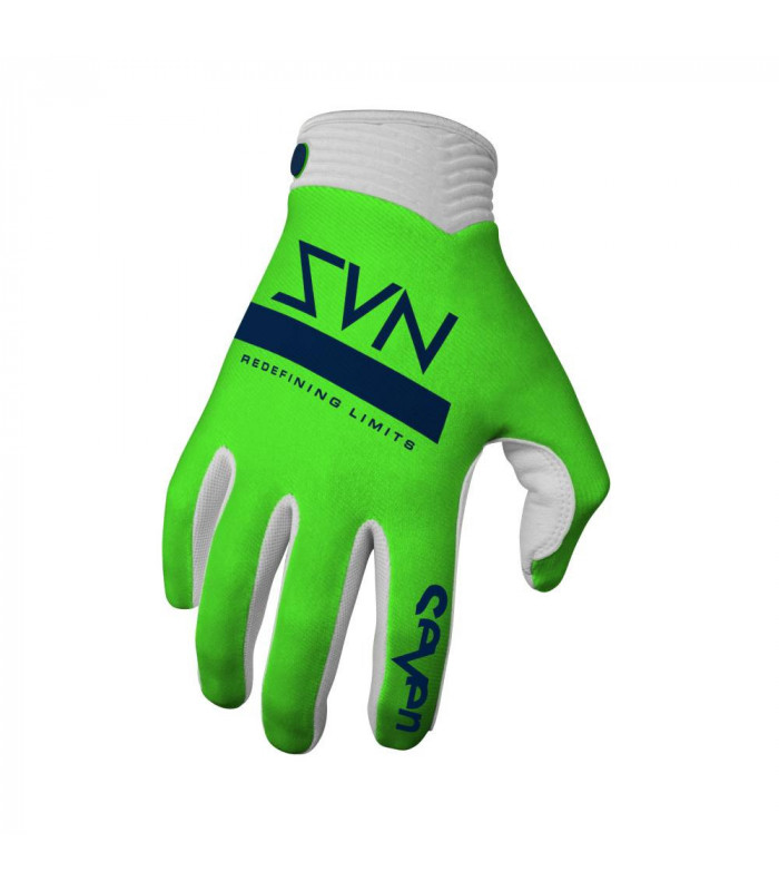 GUANTES SEVEN ZERO CONTOUR (VERDE FLUO)