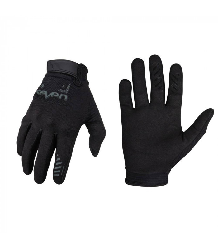 SEVEN ENDURE AVID GLOVES (BLACK/BLACK)