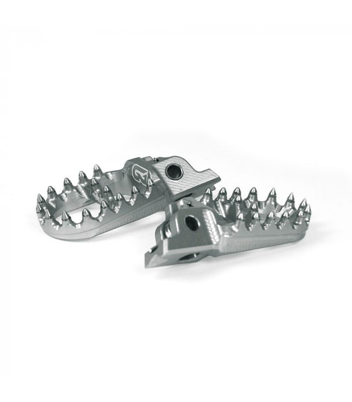 GECO 3D FOOTPEGS (SILVER) | TopFun.com
