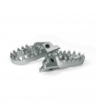 GECO 3D FOOTPEGS HONDA (SILVER )