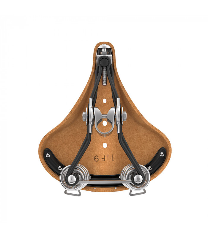BROOKS B66 SHORT SADDLE (HONEY)