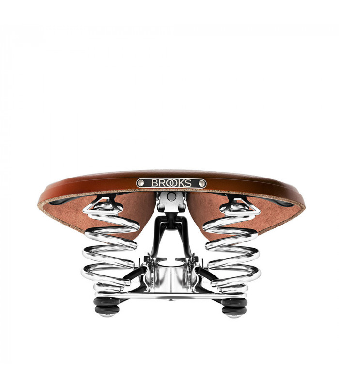 BROOKS B66 SHORT SADDLE (BROWN)