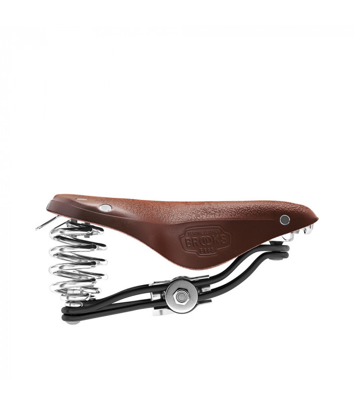 BROOKS B66 SHORT SADDLE (BROWN)