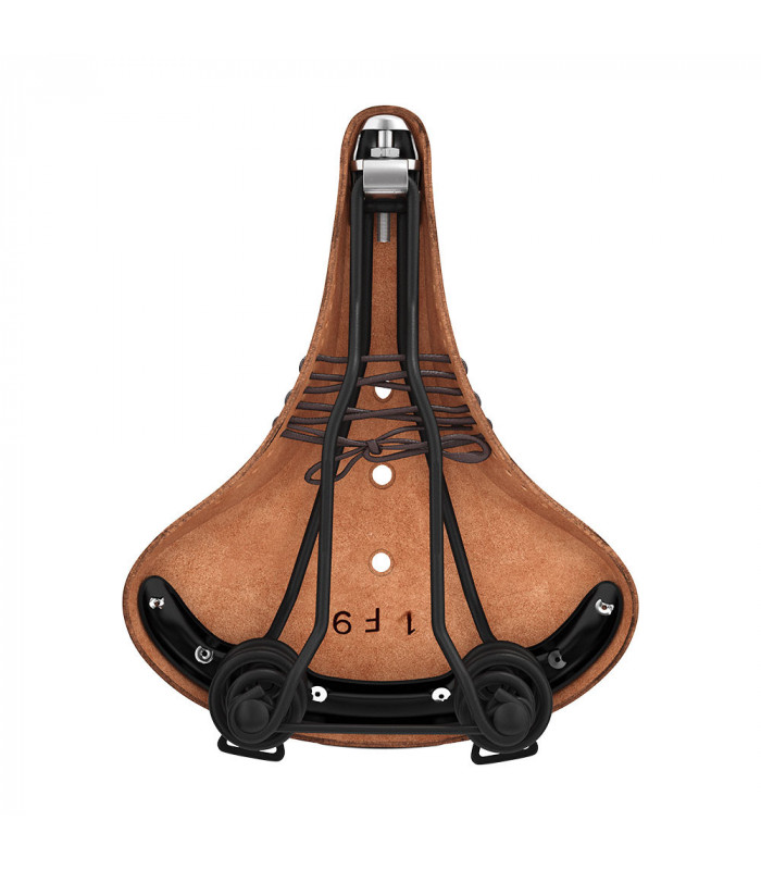 BROOKS B67 SOFTENED SADDLE (DARK TAN)
