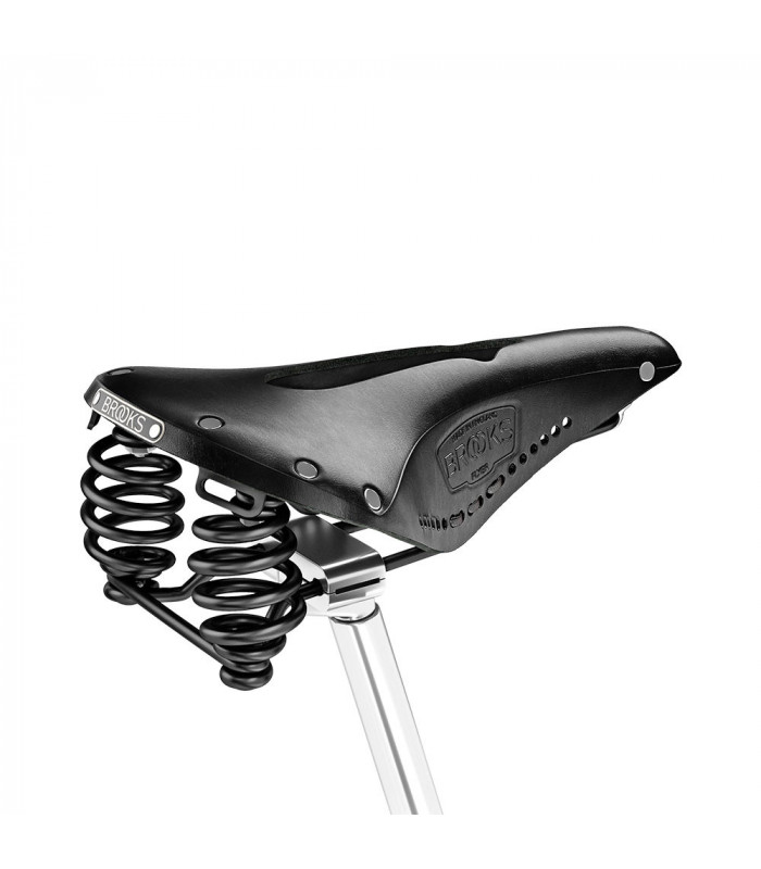 BROOKS FLYER CARVED SADDLE (BLACK)