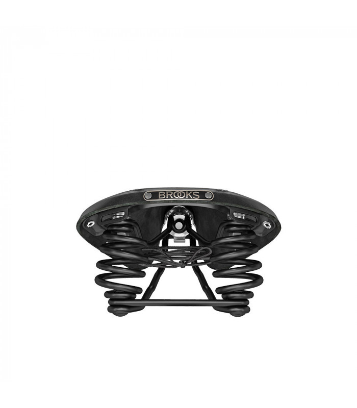 BROOKS FLYER CARVED SADDLE (BLACK)