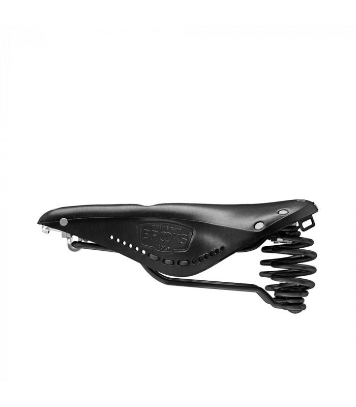 BROOKS FLYER CARVED SADDLE (BLACK)