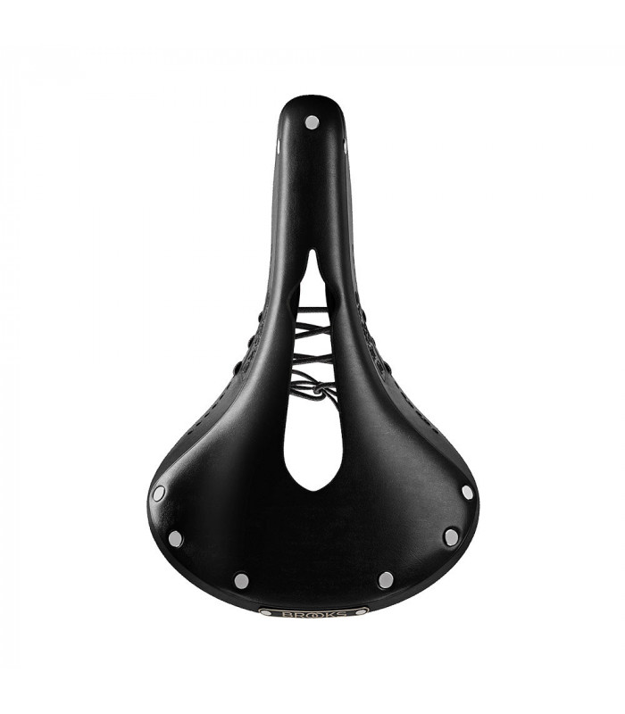 BROOKS FLYER CARVED SADDLE (BLACK)