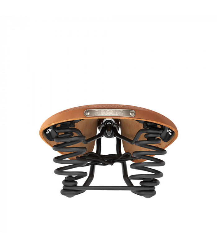 BROOKS FLYER SOFTENED SADDLE (DARK TAN)