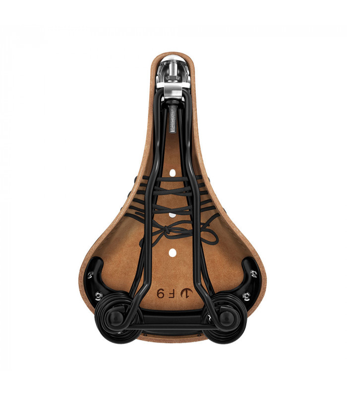 BROOKS FLYER SOFTENED SADDLE (DARK TAN)
