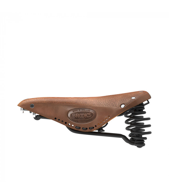 BROOKS FLYER SOFTENED SADDLE (DARK TAN)