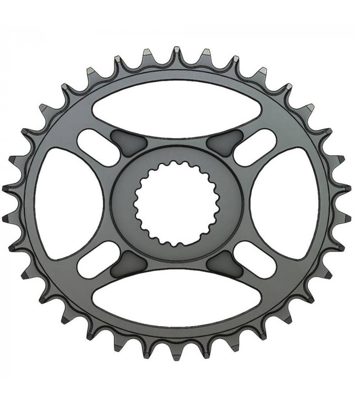 PILO C-32 ELLIPTIC CHAINRING FOR SHIMANO DIRECT MOUNT (34 TEETH) | TopFun.com