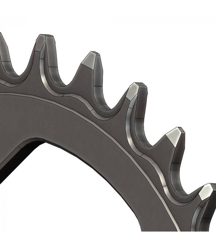 PILO C45 CHAINRING FOR 104 BCD HYPERGLIDE+ COMPATIBLE (34 TEETH)