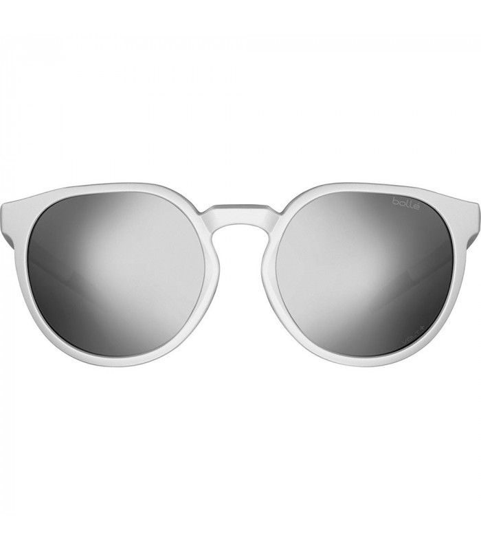 BOLLE MERIT SILVER MATTE SUNGLASSES (VOLT+ COLD WHITE POLARIZED LENSES) | TopFun.com