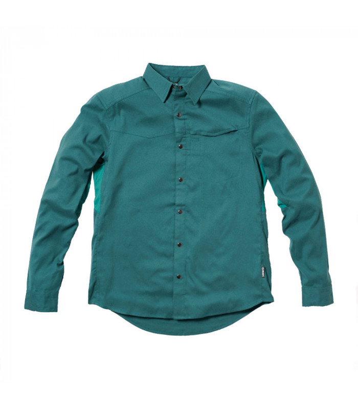CLUB RIDE SAWTOOTH FLANNEL SHIRT (MALLARD GREEN) | TopFun.com
