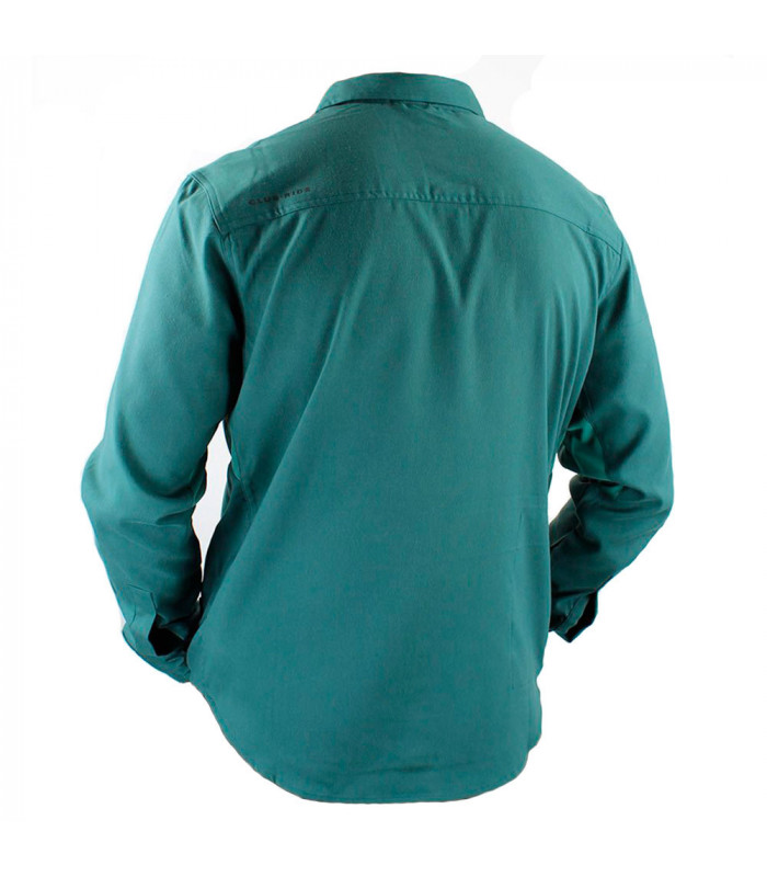 CLUB RIDE SAWTOOTH FLANNEL SHIRT (MALLARD GREEN) | TopFun.com