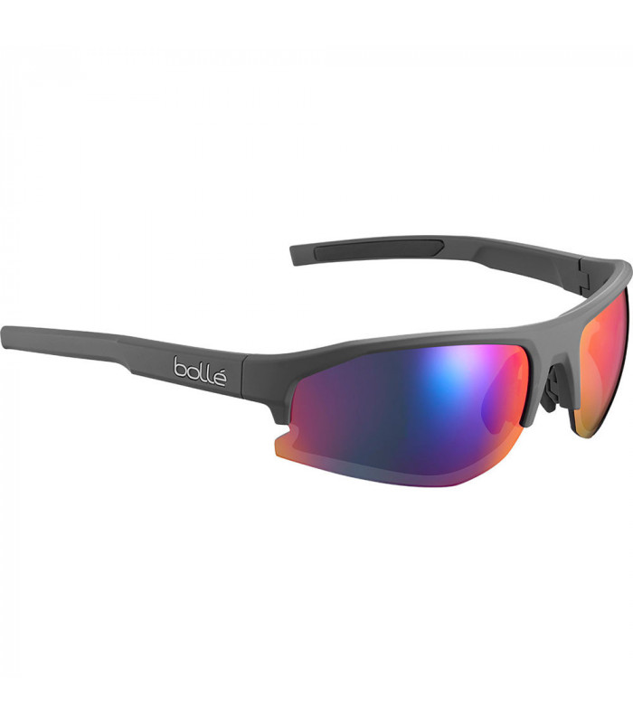 BOLLÉ BOLT 2.0 TITANIUM MATTE SUNGLASSES (VOLT+ ULTRAVIOLET POLARIZED LENSES)