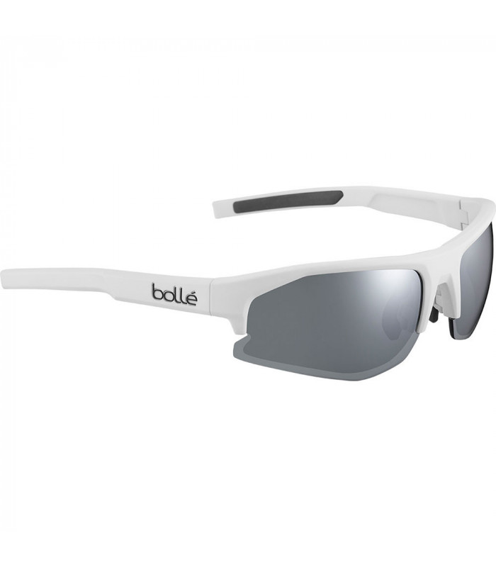 BOLLÉ BOLT 2.0 OFFWHITE MATTE SUNGLASSES (VOLT+ COLD WHITE POLARIZED LENSES) | TopFun.com