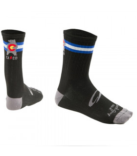 NINER SGX CAL-CO LICORICE BLACK SOCKS