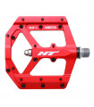 PEDALES DESCENSO HT ME03 (ROJO MATE)