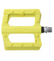 PEDALES PLATAFORMA HT PA12 (YELLOW GREEN)
