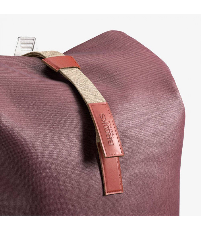 BROOKS PICKWICK COTTON CANVAS 12L BACKPACK (RUST)