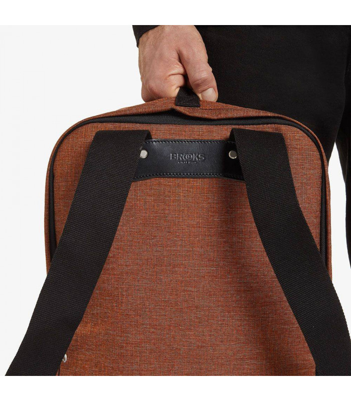 BROOKS DALSTON TEX NYLON 20L BACKPACK (ORANGE)