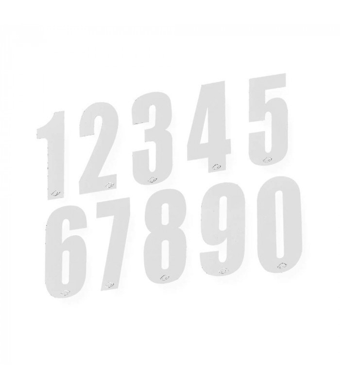 UFO STICKER NUMBERS (22 CM)