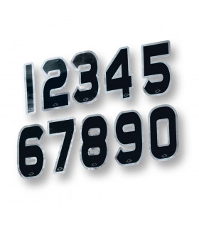UFO STICKER NUMBERS (21 CM)