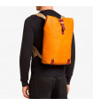 BROOKS PICKWICK COTTON CANVAS 12L BACKPACK (GOOSE BEAK/MAROON)