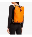 BROOKS PICKWICK COTTON CANVAS 12L BACKPACK (GOOSE BEAK/MAROON)