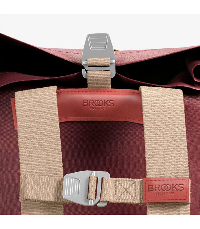 BROOKS PICKWICK COTTON CANVAS 12L BACKPACK (RUST)