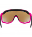 BOLLE CHRONOSHIELD MATTE PINK SUNGLASSES (BROWN BLUE LENS)