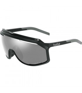 BOLLE CHRONOSHIELD BLACK MATTE SUNGLASSES (VOLT+ COLD WHITE POLARIZADED LENS) | TopFun.com