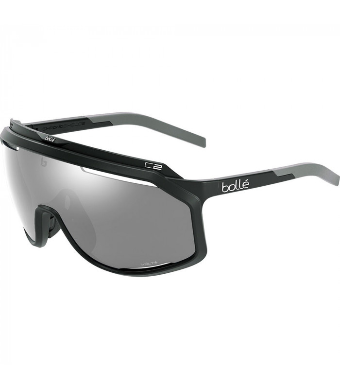 GAFAS BOLLE CHRONOSHIELD BLACK MATTE (LENTE POLARIZADA VOLT+ COLD WHITE) | TopFun.com