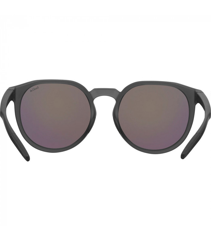 BOLLE MERIT BLACK CRYSTAL MATTE SUNGLASSES (BROWN PINK POLARIZED LENSES) | TopFun.com