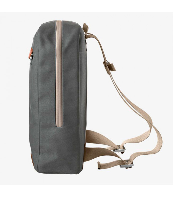 BROOKS PICKZIP COTTON CANVAS 10L BACKPACK (GREY/HONEY)