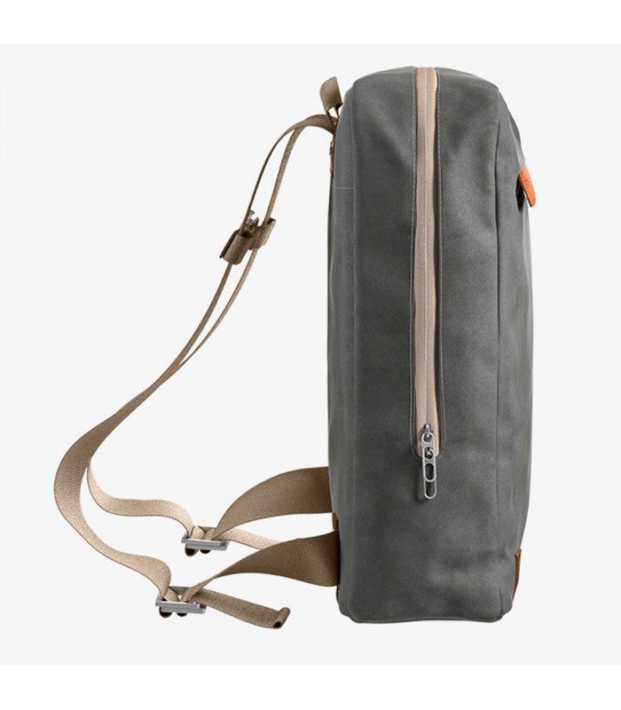 BROOKS PICKZIP COTTON CANVAS 10L BACKPACK (GREY/HONEY)