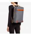 BROOKS PICKZIP COTTON CANVAS 10L BACKPACK (GREY/HONEY)