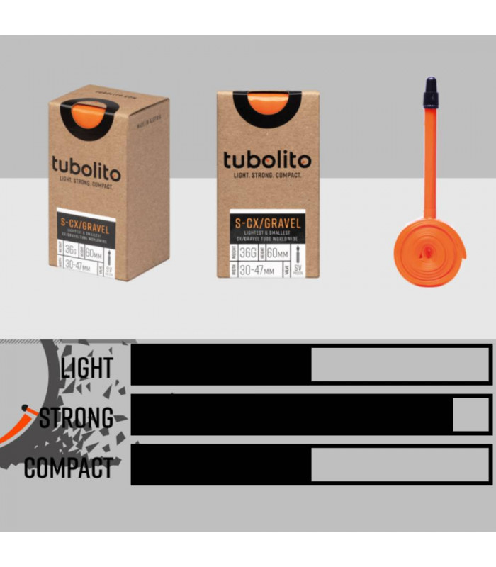 TUBOLITO S-TUBO-CX/GRAVEL-ALL SV 60 TUBE (700C X 30-47 MM)