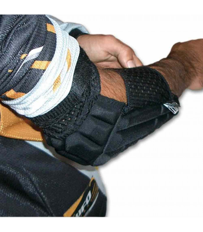 UFO ULTRALIGHT ELBOW GUARDS (BLACK)
