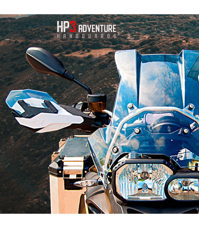 RTECH HP3 ADVENTURE HANDGUARDS (BLACK/NEON YELLOW) | TopFun.com