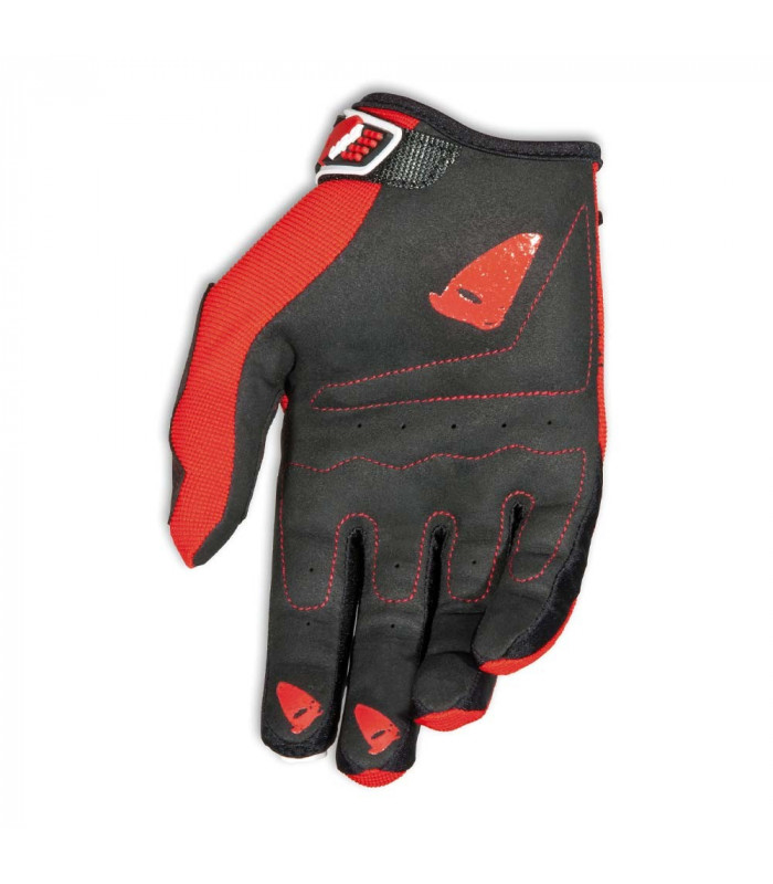 UFO EXUS RED GLOVES (SIZE S)
