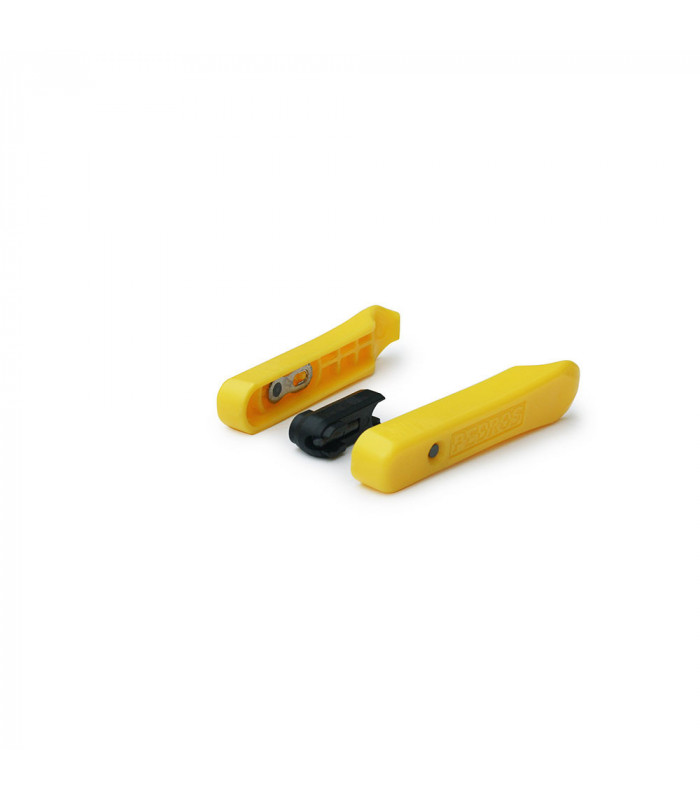 MINI PALANCAS DE NEUMÁTICOS PEDRO'S (AMARILLO) | TopFun.com