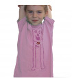 CAMISETA INFANTIL NINER TRAILDOG (ROSA)