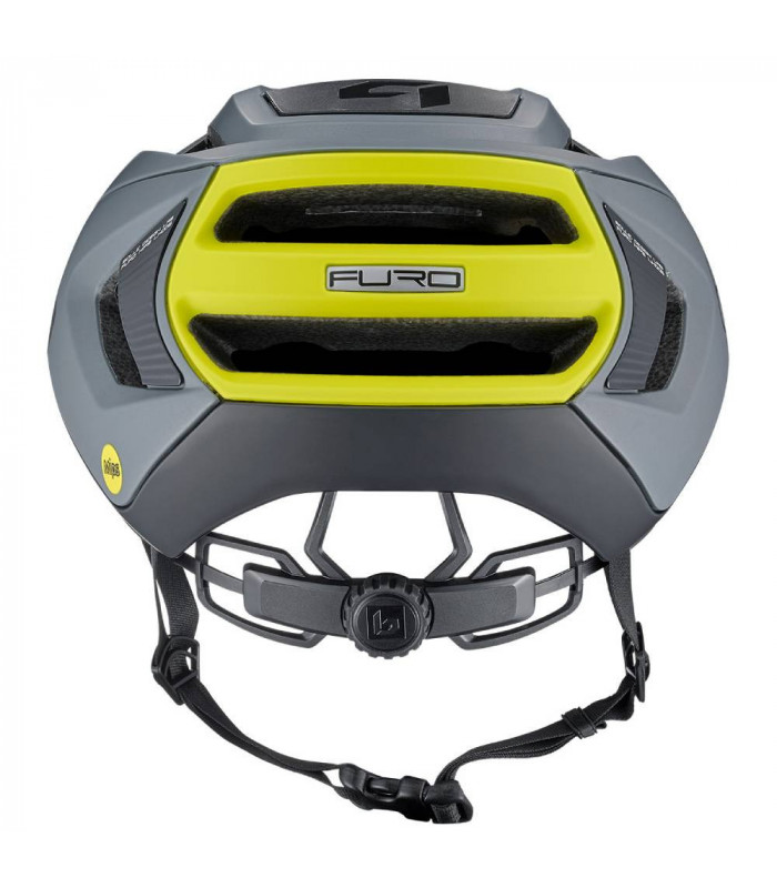 BOLLE FURO MIPS HELMET (GREY/NEON YELLOW) | TopFun.com