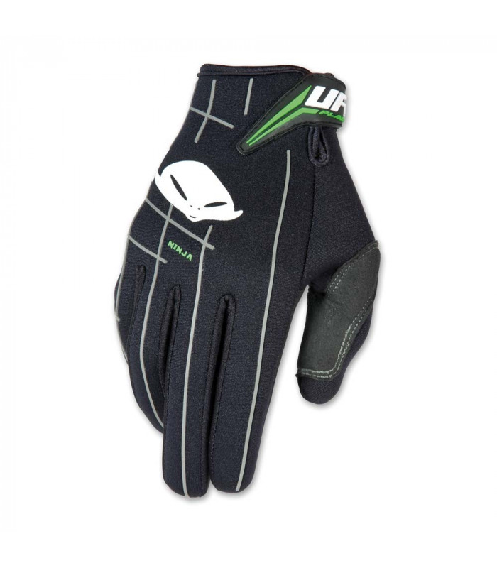 UFO NINJA NEOPRENE BLACK GLOVES